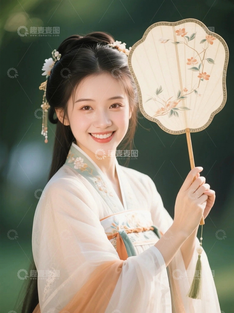 高清大图下载【趣麦麦图】古装人物女孩2