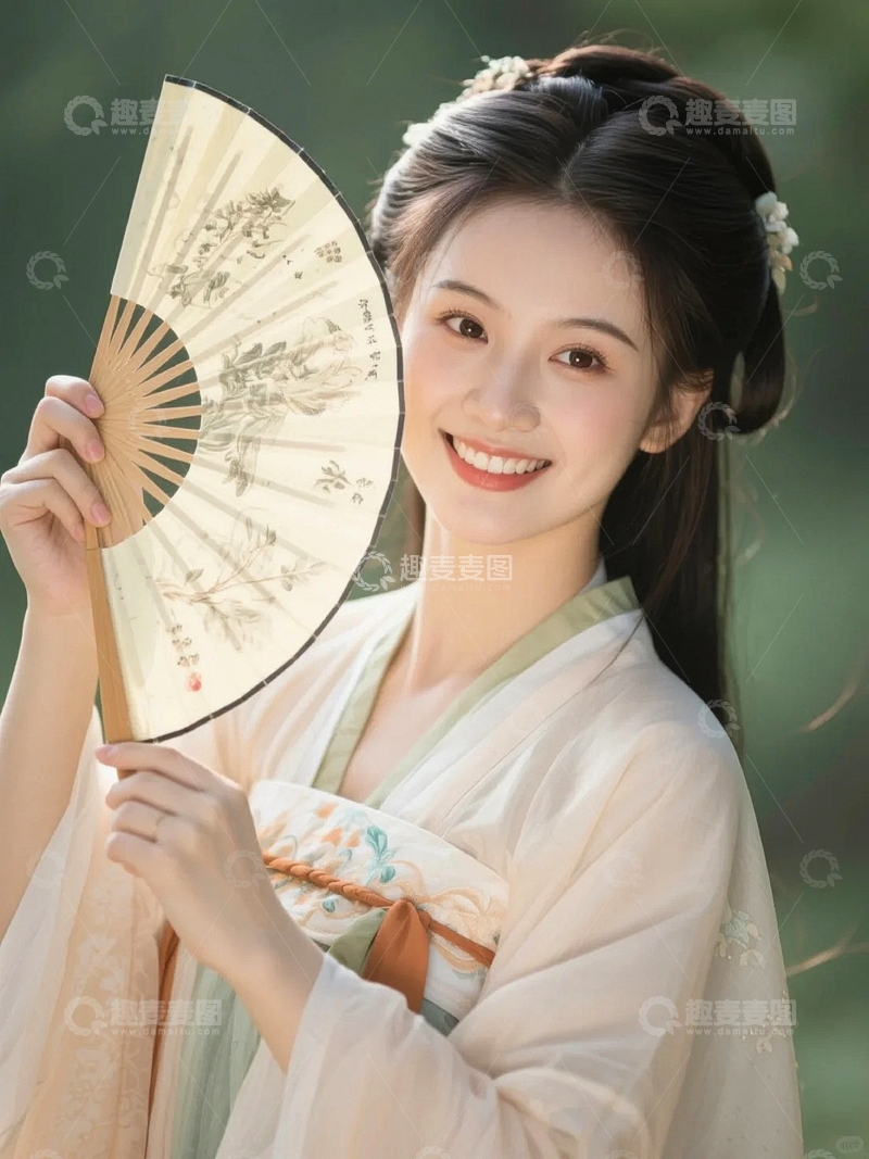 高清大图下载【趣麦麦图】古装人物女孩1