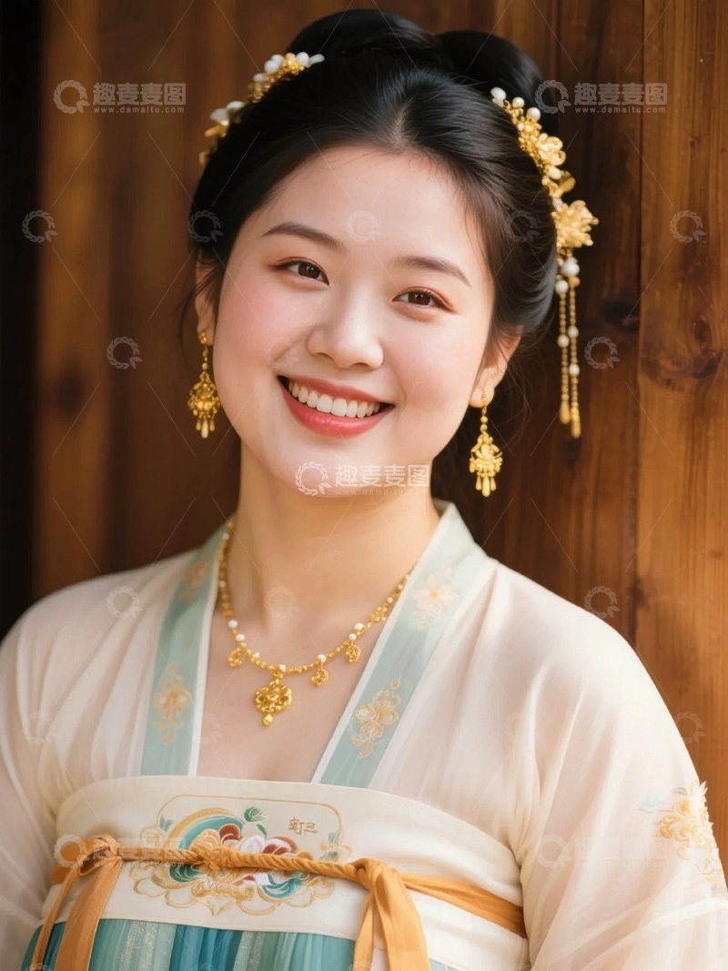 高清大图下载【趣麦麦图】古装人物女孩4