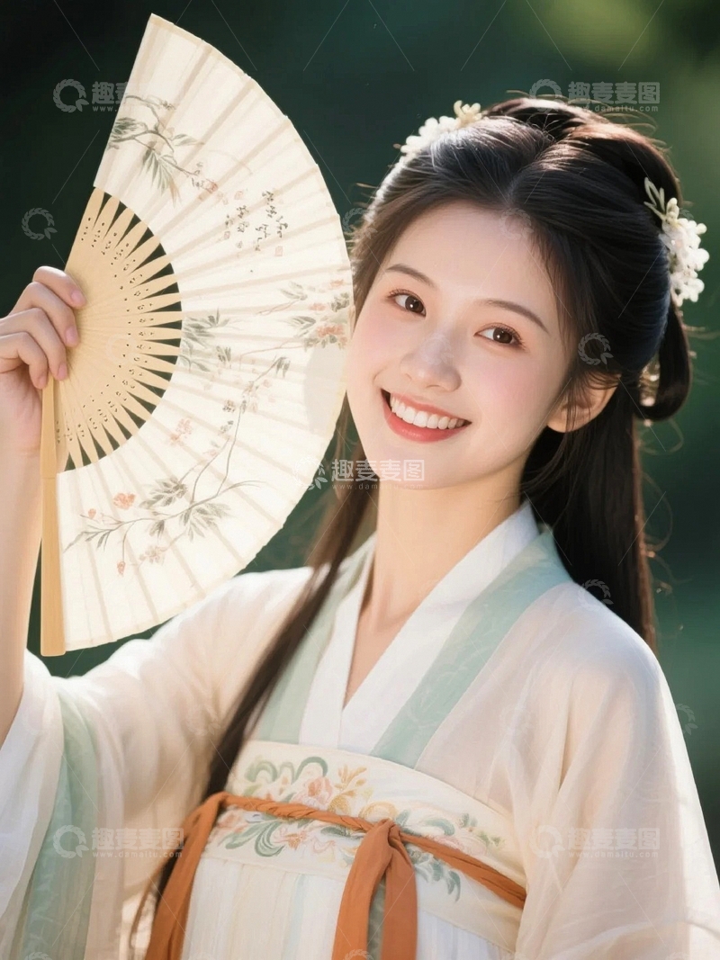 高清大图下载【趣麦麦图】古装人物女孩3