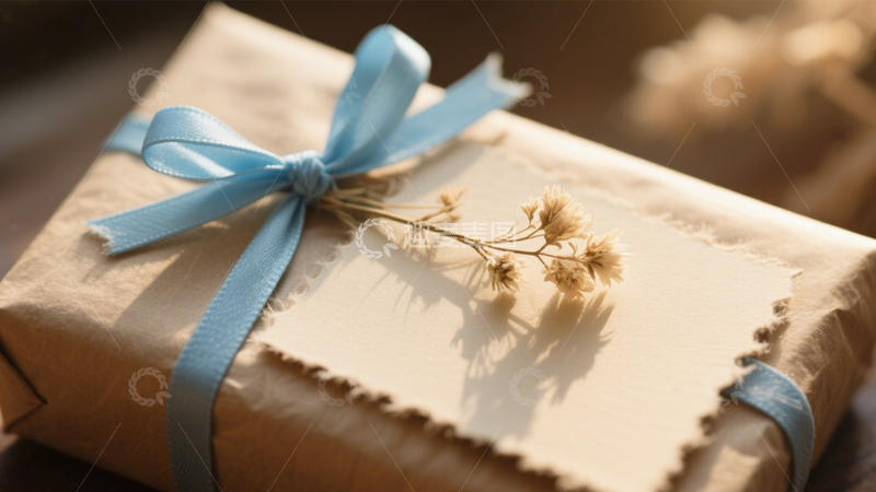 高清大图下载【趣麦麦图】干花礼物传递心意