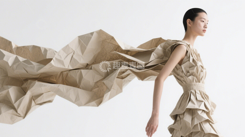 高清大图下载【趣麦麦图】折纸服饰创意时尚3
