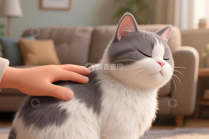 高清大图下载【趣麦麦图】动物可爱猫咪7