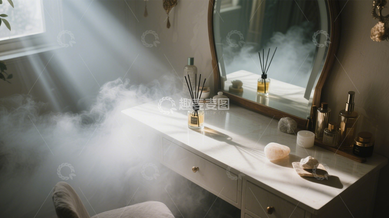 高清大图下载【趣麦麦图】香薰营造的宁静氛围1