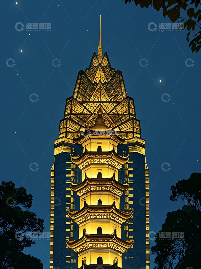 高清大图下载【趣麦麦图】温州地标世贸大厦4