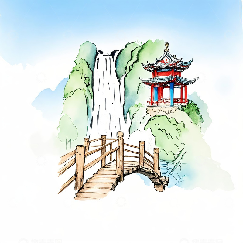 高清大图下载【趣麦麦图】温州地标文成百丈祭