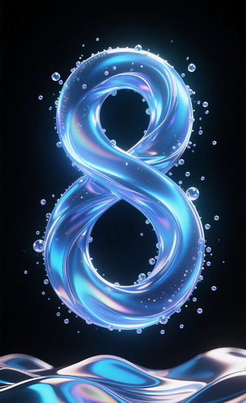 漂浮液体数字81