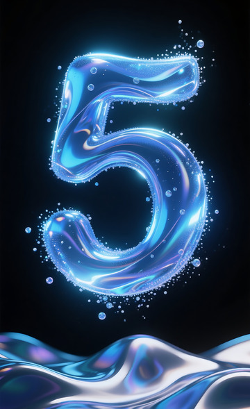 漂浮液体数字52