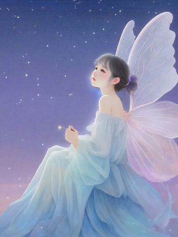 翅膀女孩天使少女