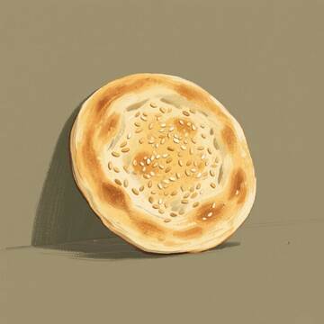 锅盔  成都   小吃3