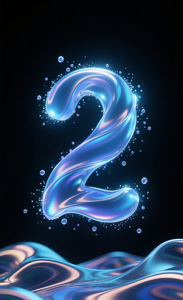 漂浮液体数字21