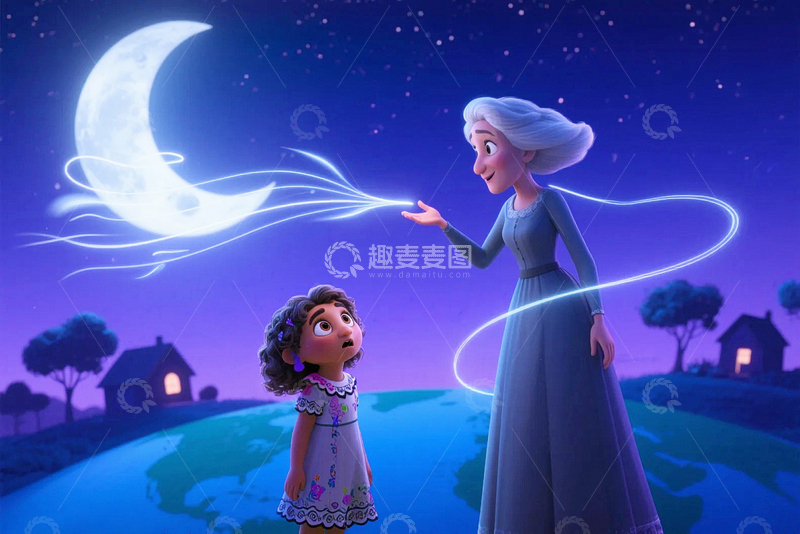 高清大图下载【趣麦麦图】卡通童话人物1