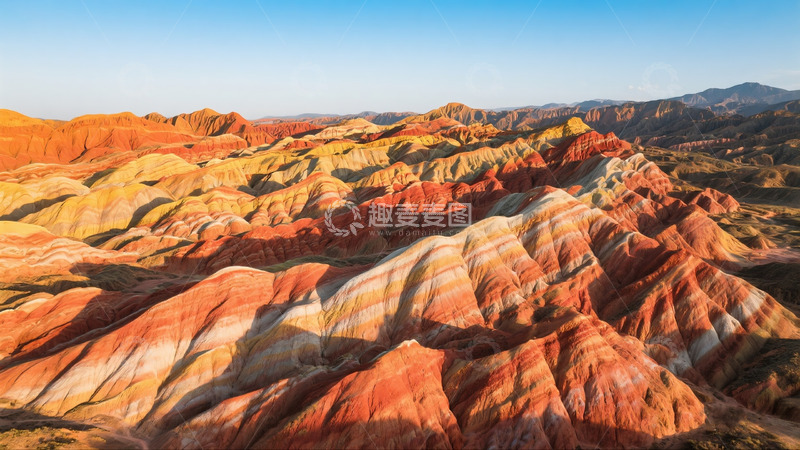 高清大图下载【趣麦麦图】张掖丹霞地质地貌写实摄影图高清3