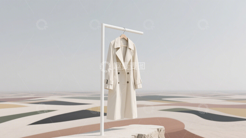 高清大图下载【趣麦麦图】风衣与自然的对话2