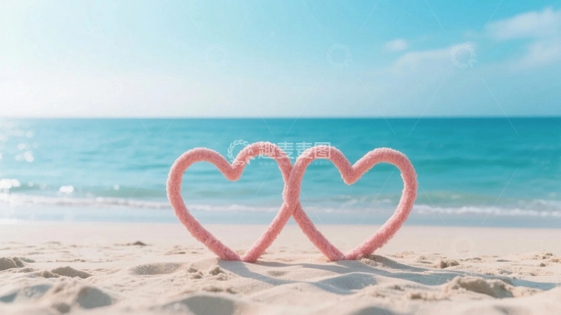 高清大图下载【趣麦麦图】海边的浪漫告白5