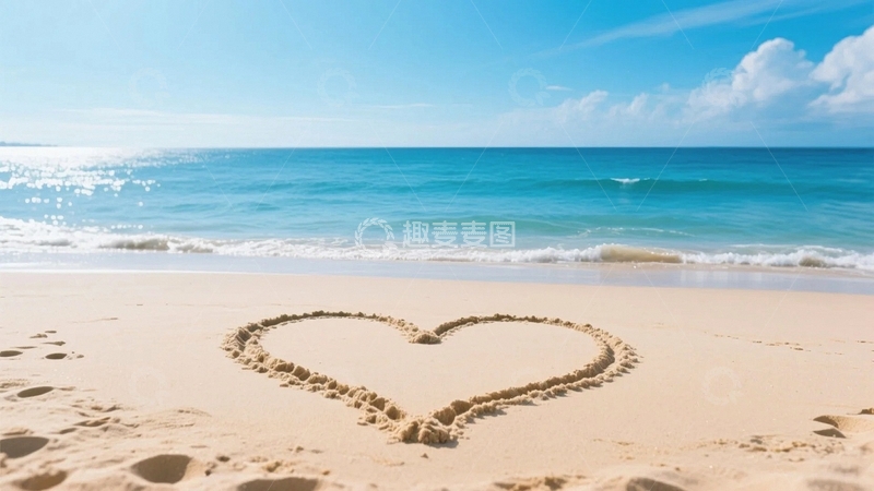 高清大图下载【趣麦麦图】海边的浪漫告白3