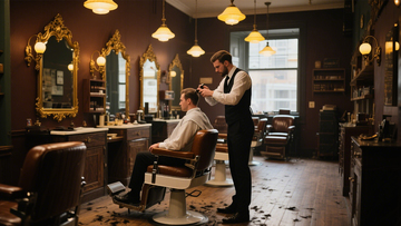 复古理发的传统魅力1