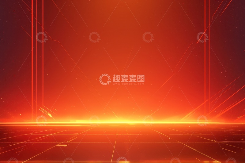 高清大图下载【趣麦麦图】简约电商金色光线背景