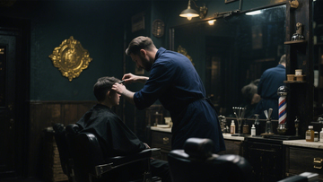 复古理发的传统魅力