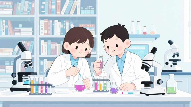 高清大图下载【趣麦麦图】科学实验知识探索9