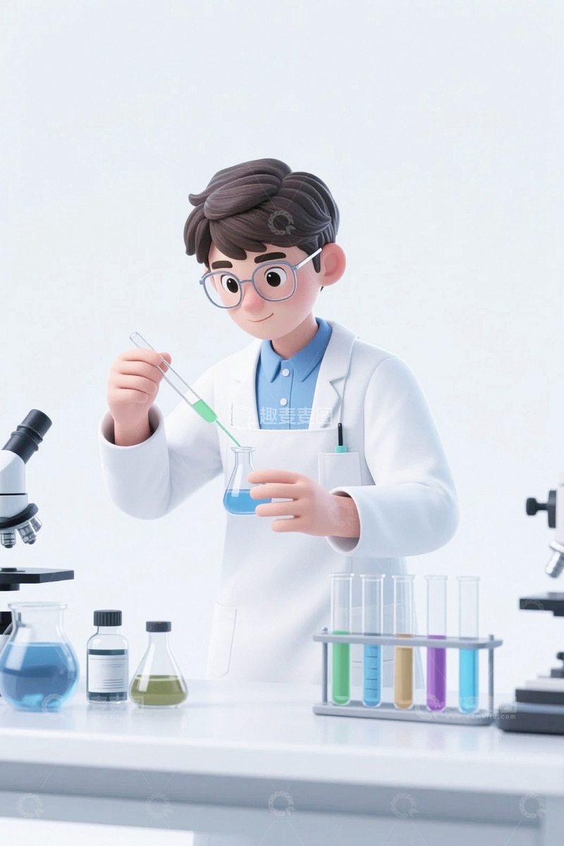 高清大图下载【趣麦麦图】科学实验知识探索1