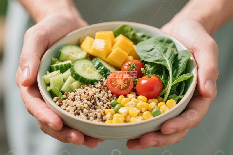 高清大图下载【趣麦麦图】健康轻食美味之选