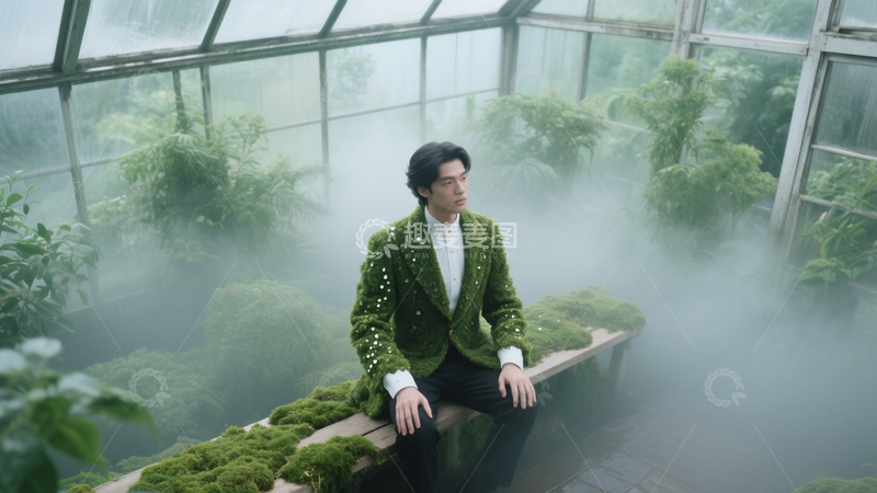 高清大图下载【趣麦麦图】温室里的时尚自然2
