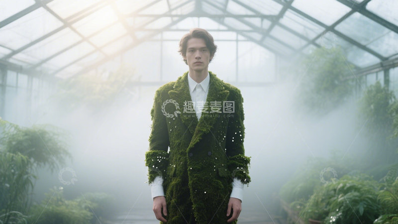 高清大图下载【趣麦麦图】温室里的时尚自然