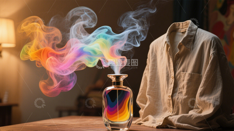 高清大图下载【趣麦麦图】香水瓶的浪漫色彩