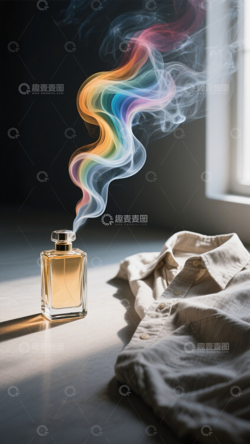 高清大图下载【趣麦麦图】香水瓶的浪漫色彩2