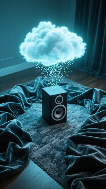 音响的创意声音氛围