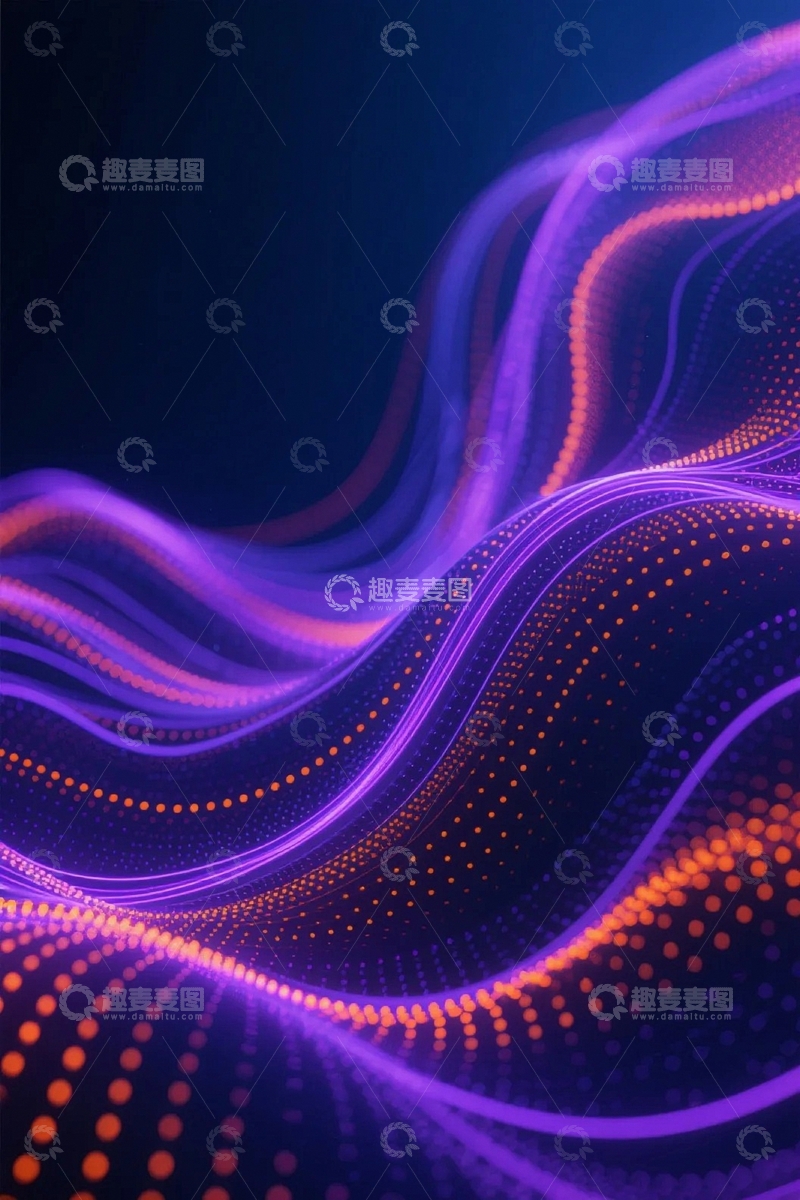 高清大图下载【趣麦麦图】律动光波的科技之美5
