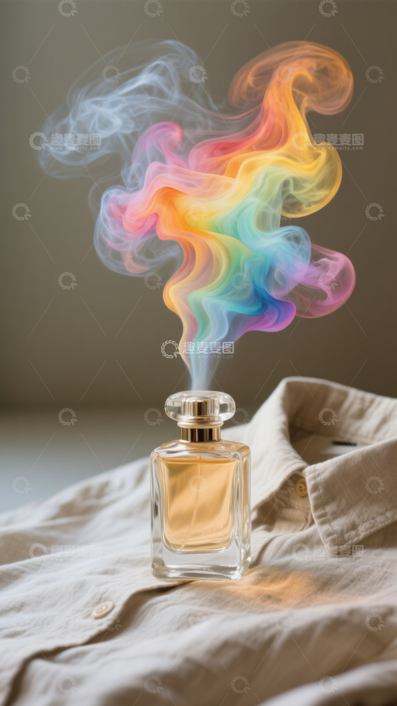 高清大图下载【趣麦麦图】香水瓶的浪漫色彩3