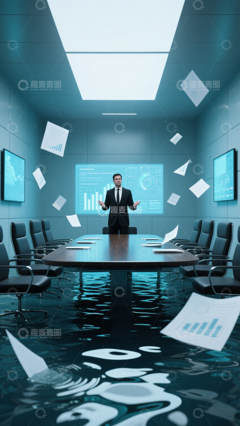 高清大图下载【趣麦麦图】生态办公的未来场景3