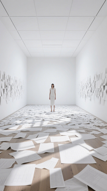 空间艺术的极简人影3