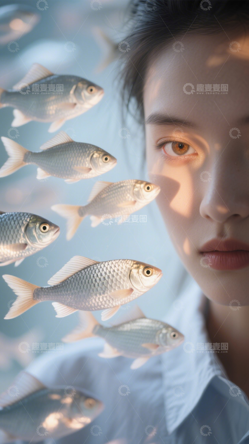 高清大图下载【趣麦麦图】海洋凝视的梦幻互动2