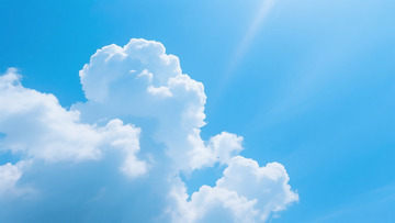 天空云层实拍素材