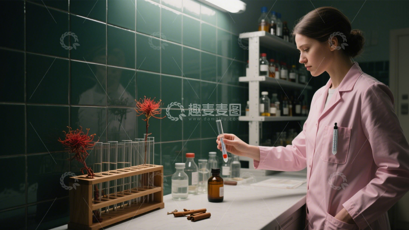 高清大图下载【趣麦麦图】实验室探索的科研记录