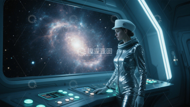 高清大图下载【趣麦麦图】宇宙驾驶的星空探索1