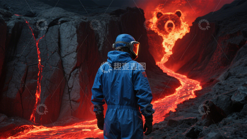 高清大图下载【趣麦麦图】火山探索的炽热冒险1