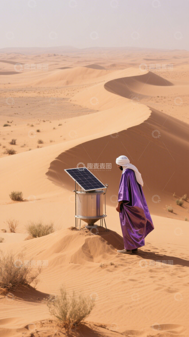 高清大图下载【趣麦麦图】沙漠科技的传统创新2