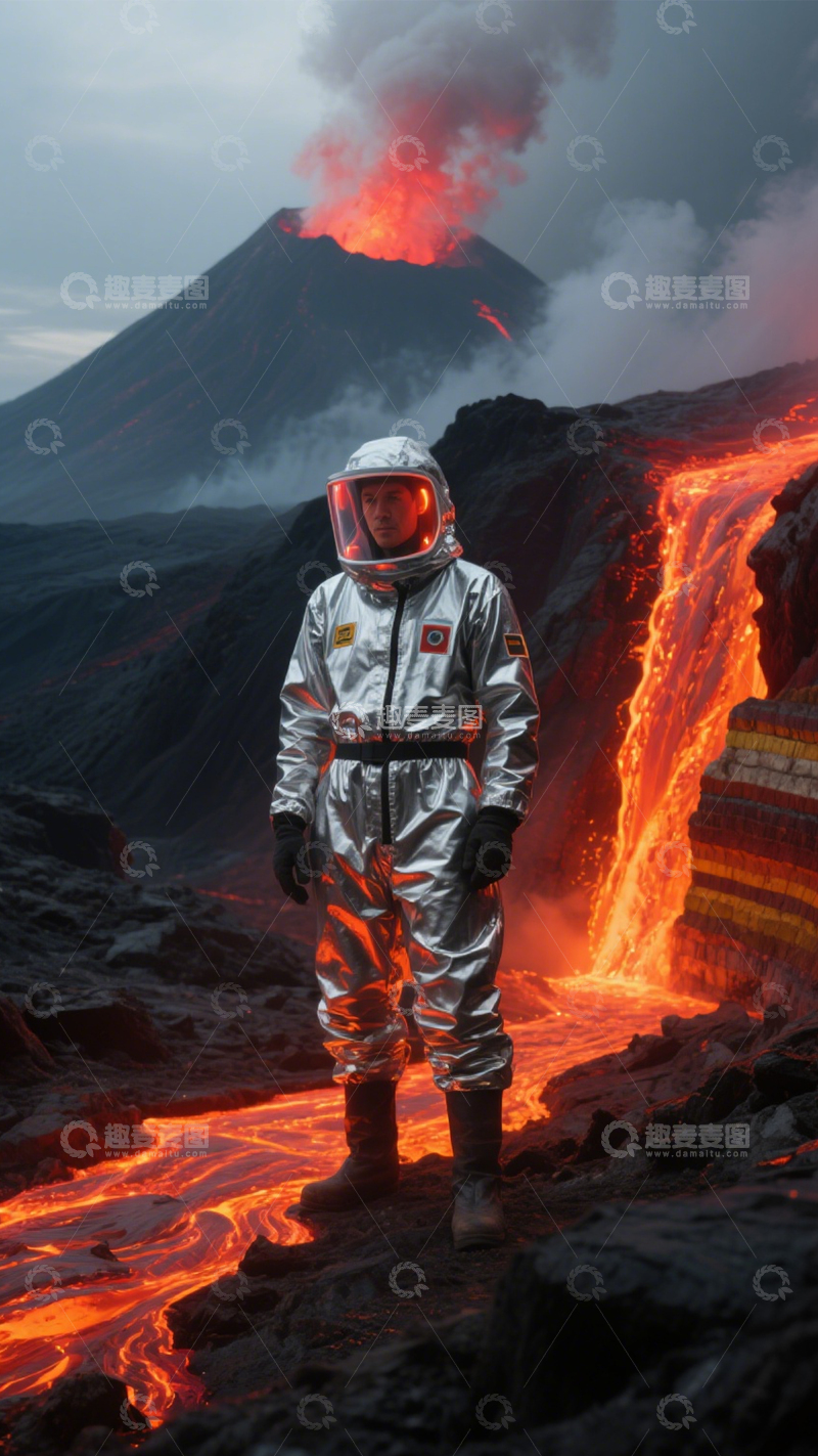 高清大图下载【趣麦麦图】火山探索的炽热冒险2