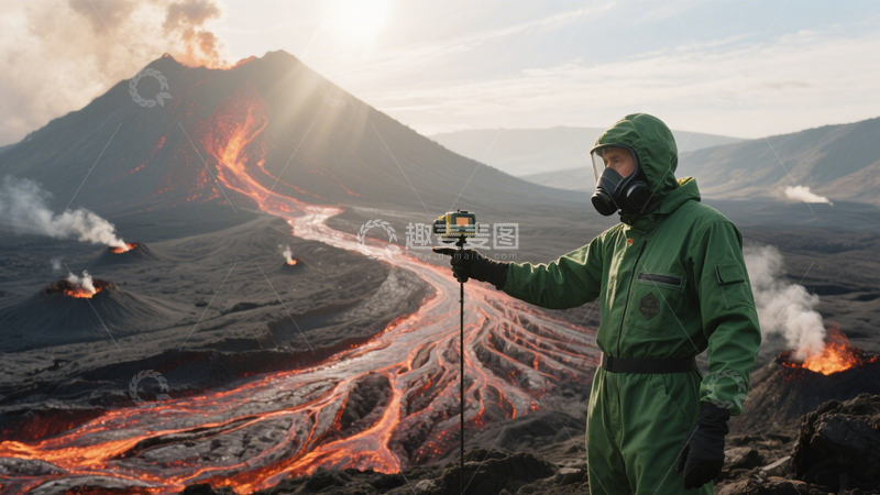 高清大图下载【趣麦麦图】火山探索的炽热冒险3