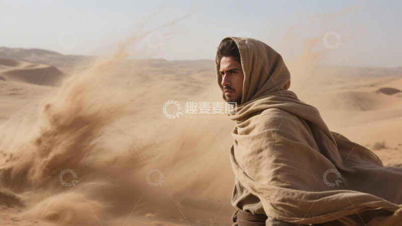 高清大图下载【趣麦麦图】沙漠羽翼的孤独征途2