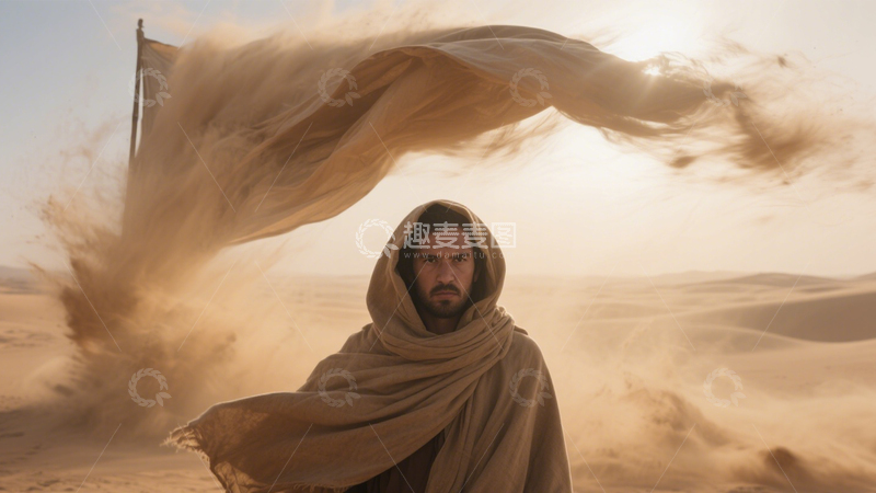 高清大图下载【趣麦麦图】沙漠羽翼的孤独征途3