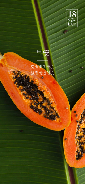 夏日夏天早安你好宣传海报4