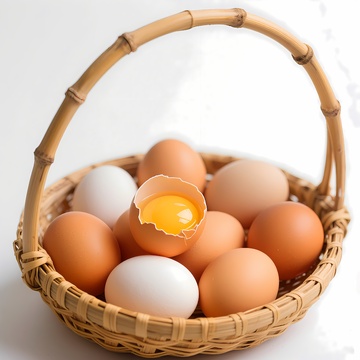 土鸡蛋摄影图片2