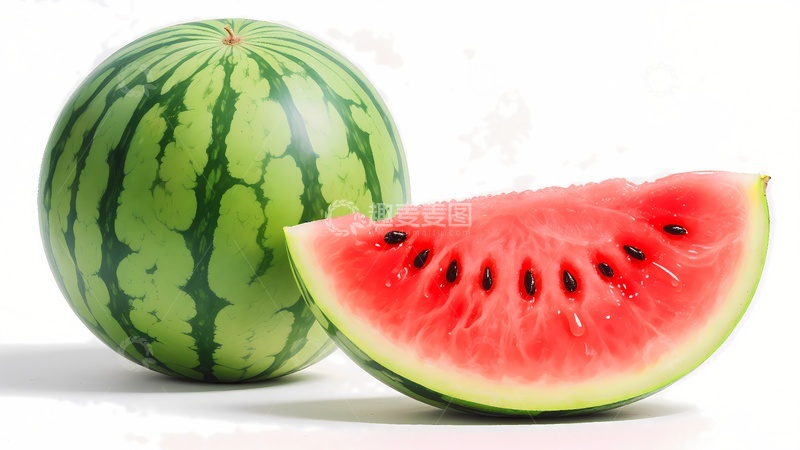 高清大图下载【趣麦麦图】新鲜西瓜图片2