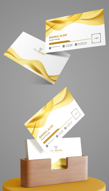 企业商档名片模板