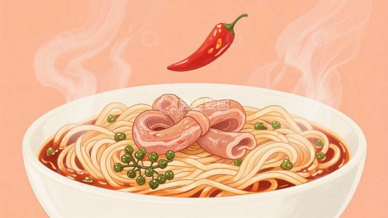 高清大图下载【趣麦麦图】肥肠粉  小吃 美食1